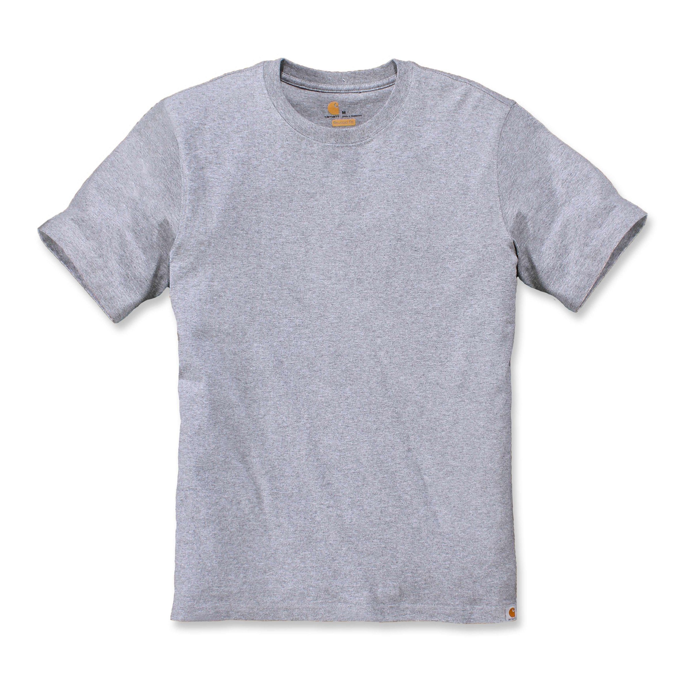 Carhartt T-Shirt Carhartt Herren T-Shirt Relaxed Fit Heavyweight Short-Sleeve Adult heather grey