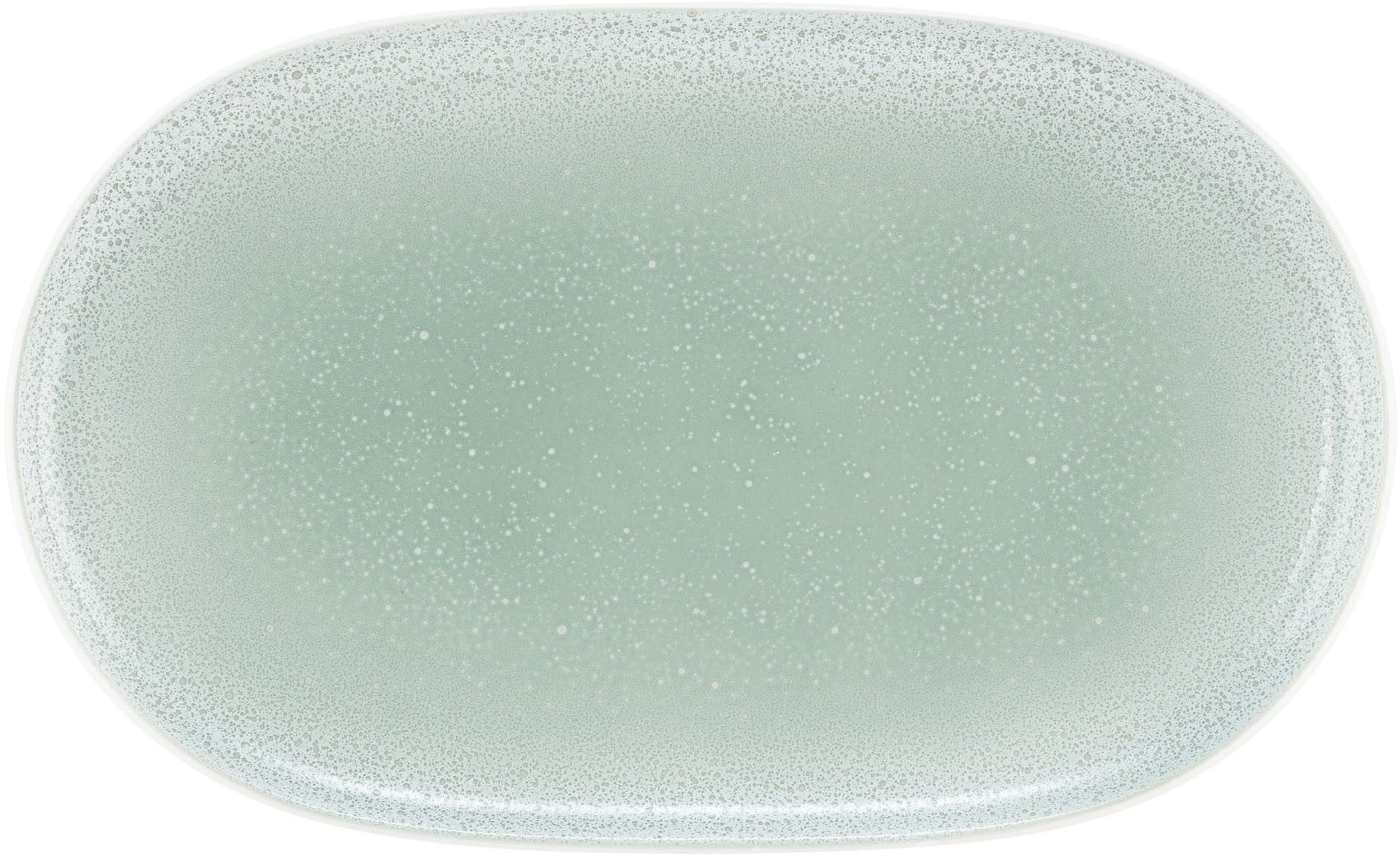 Seltmann Weiden Servierplatte Sento Home, Porzellan, (1-tlg), Platte, Teller oval