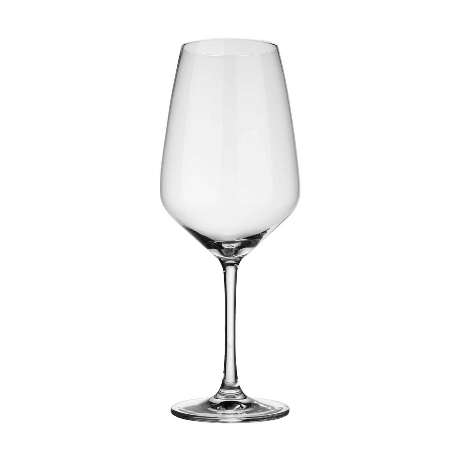 Villeroy & Boch Rotweinglas Voice Basic Rotweingläser 200 ml 4er Set, 4-tlg., Glas