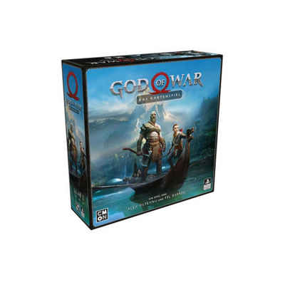 CoolMiniOrNot Spiel, Familienspiel CMND0117 - God of War: Das Kartenspiel, 1-4 Spieler, ab..., Strategiespiel