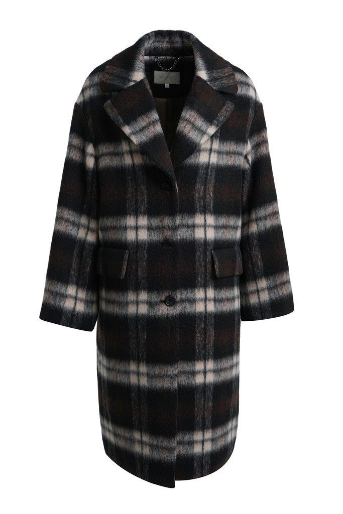 Milano Italy Kurzmantel COAT WITH LAPEL COLLAR POCKETS IN F