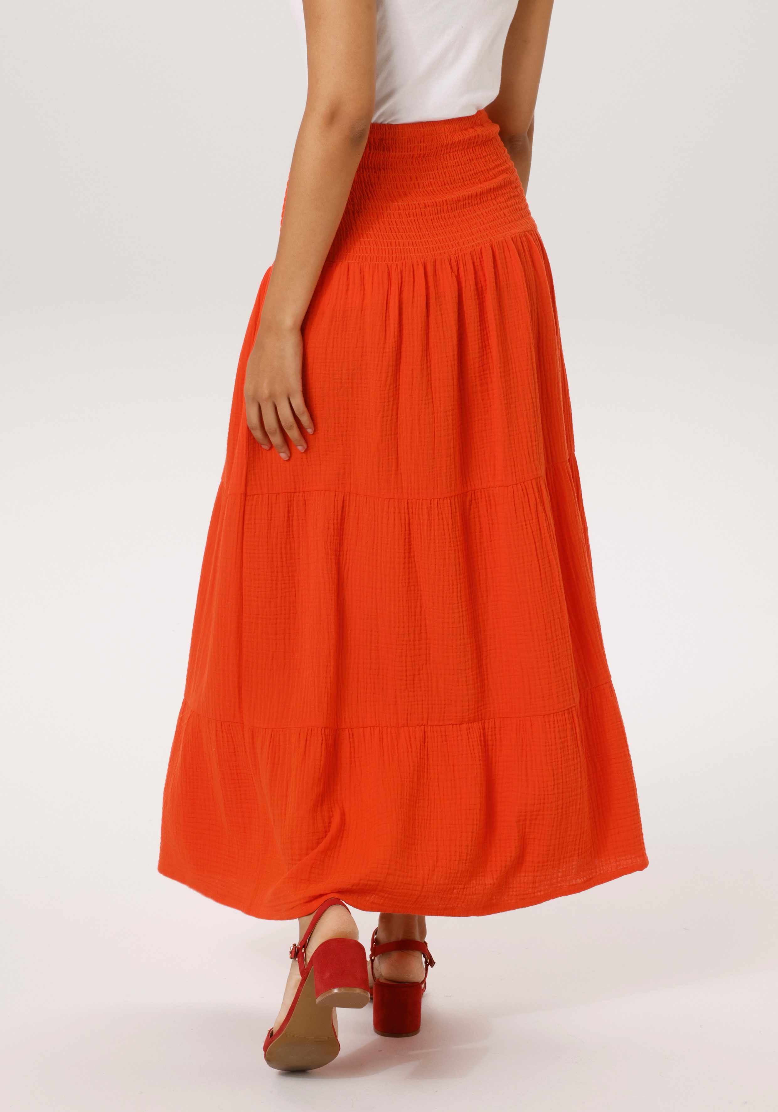 Aniston CASUAL Sommerkleid - auch als Maxirock tragbar - NEUE KOLLEKTION