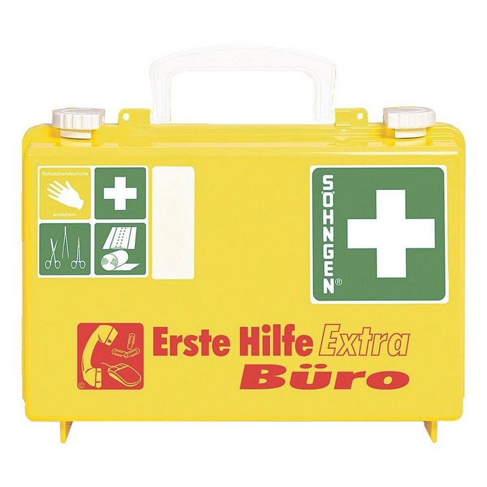 Söhngen Erste-Hilfe-Koffer extra BÜRO QUICK-CD inkl. Füllung nach DIN 13157 (gültig ab 01.11.2021)