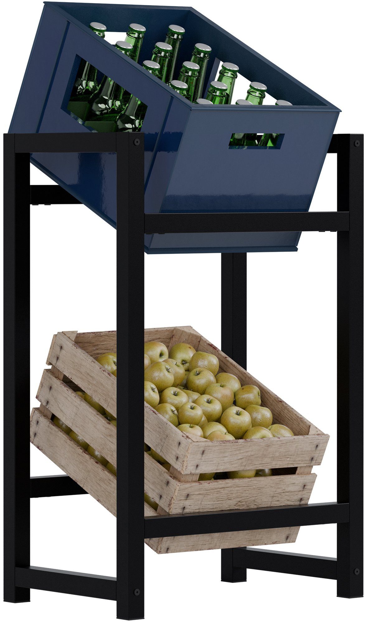 CLP Standregal Stack, Getränkekistenständer aus stabilem günstig online kaufen