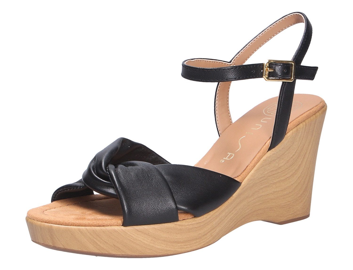 Unisa Damen Keilsandalette (Hochwertige Qualität) Echtleder