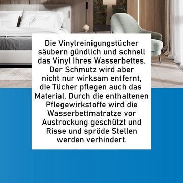 Wasserbett Wark24 Vinyltücher für Ihr Wasserbett 15 stk. - Reinigung & Pflege (3e, Wark24