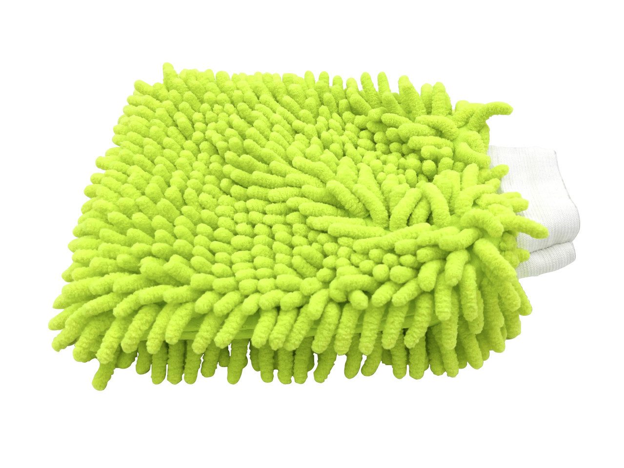 Trend Line Reinigungshandschuh TrendLine Microfaser Handschuh Chenille grün