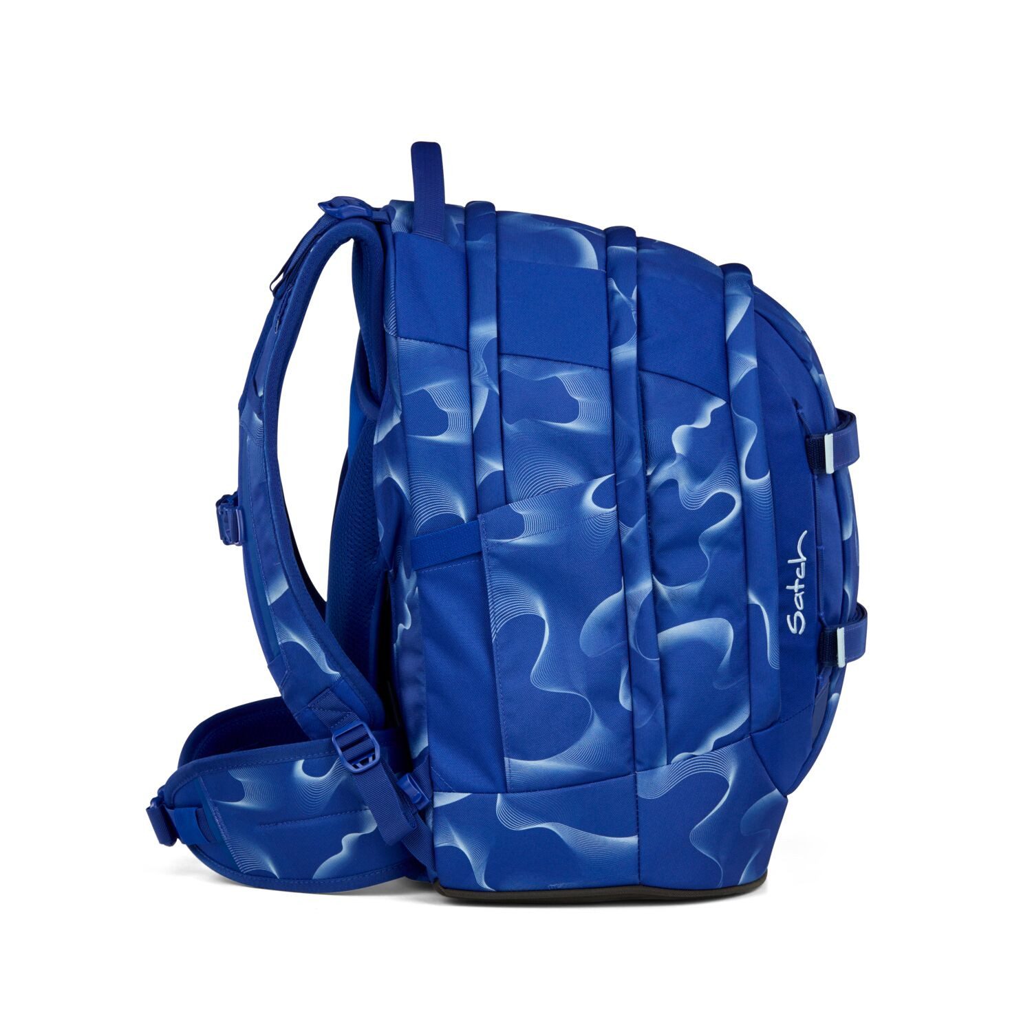 Satch Schulranzen Schulrucksack PACK Vibrant Blue (1 Stück), ergonomisch, Your-Size-System: auf Körpergröße anpassbar – Bild 3 von 5
