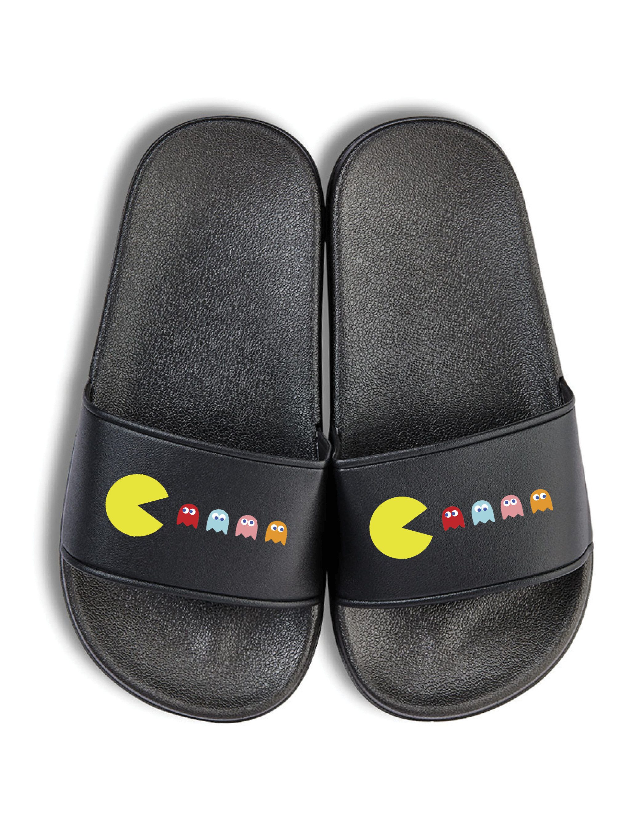 Pacman Kinder Badelatschen Flip Flops Badeschuh