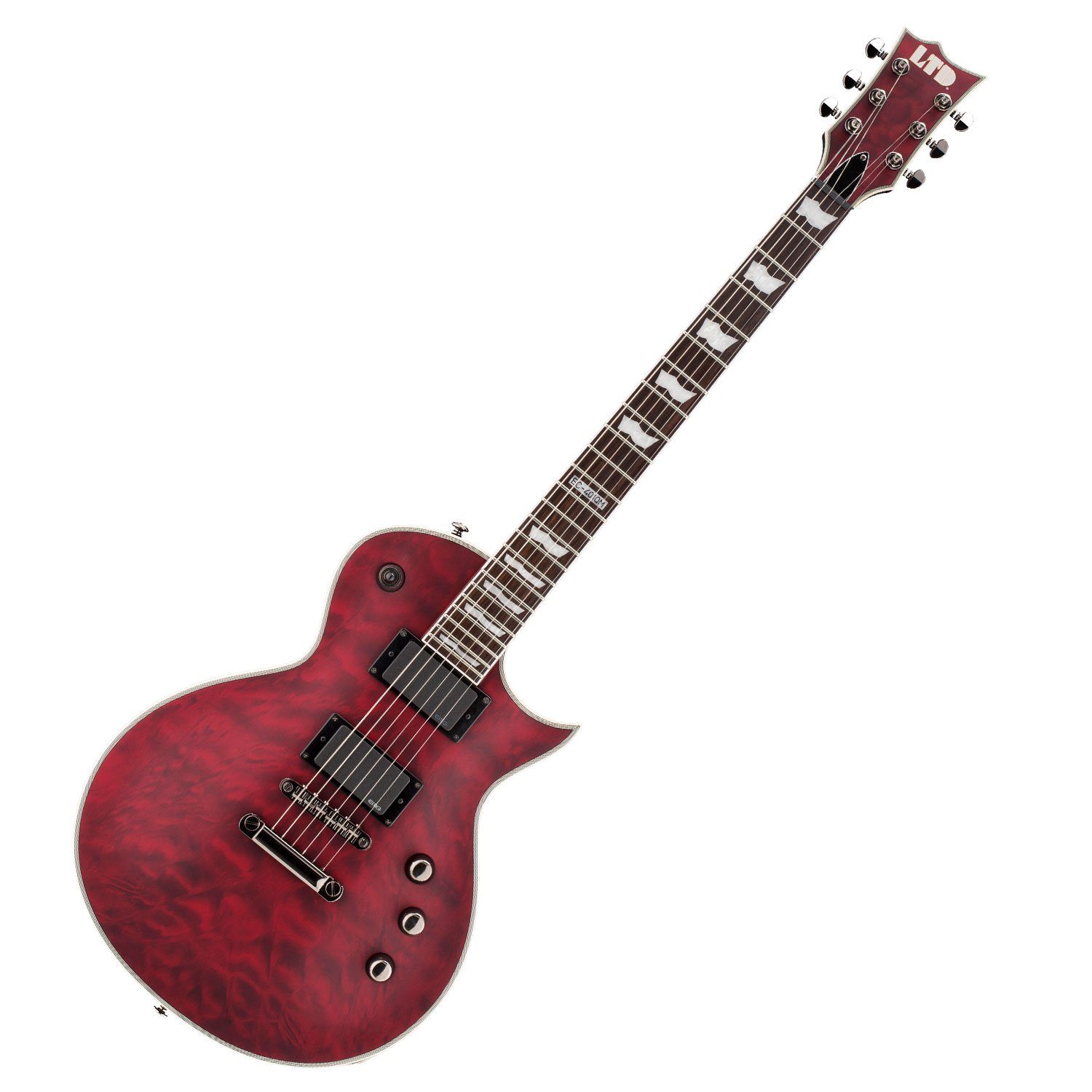 ESP E-Gitarre ESP LTD EC-401 E-Gitarre See Thru Cherry Sunburst, Limited Edition