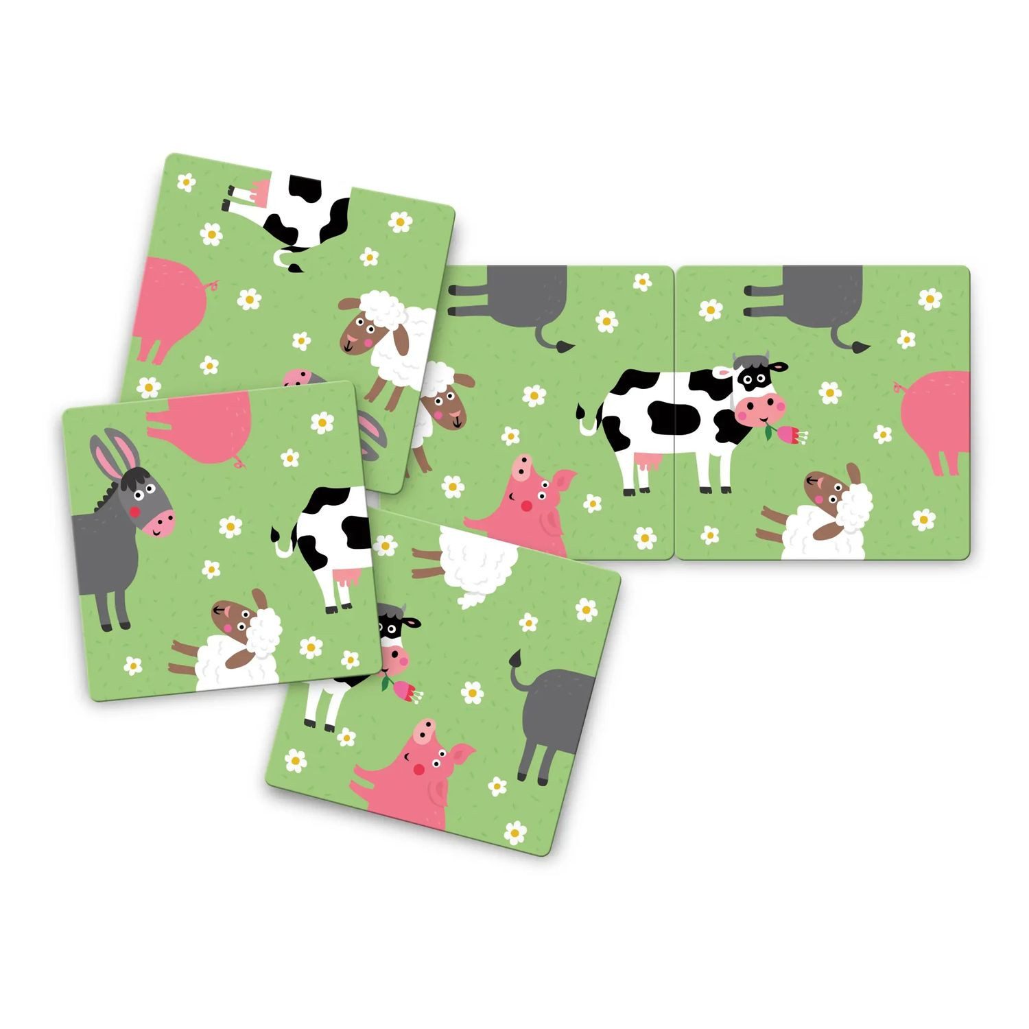 Magellan Spiel Verflixtes Quadrat - Bauernhoftiere