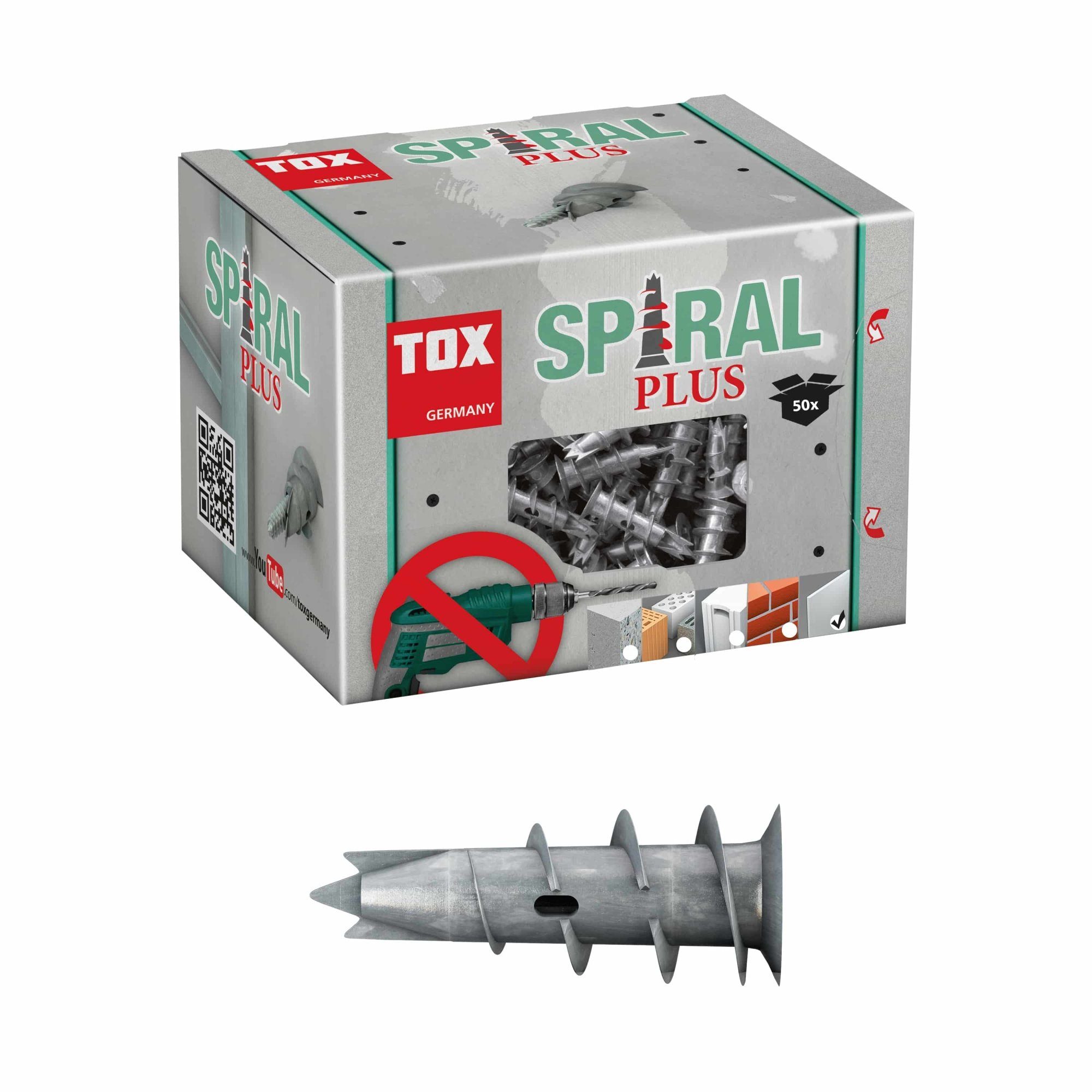 TOX-DÜBEL-TECHNIK Universaldübel, TOX Gipskartondübel Spiral Plus
