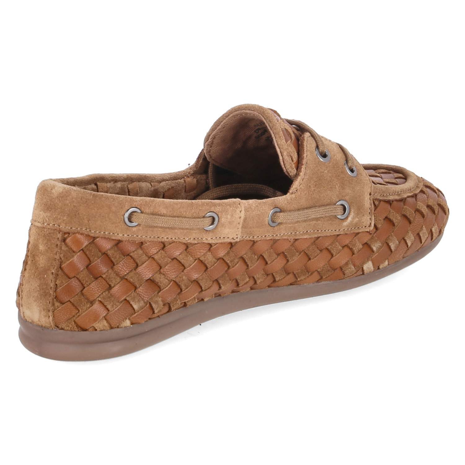 Bullboxer Bullboxer Mokassins / Bootsschuhe 6YY0950402 3300 Damen Leder brown Slipper – Bild 4 von 5