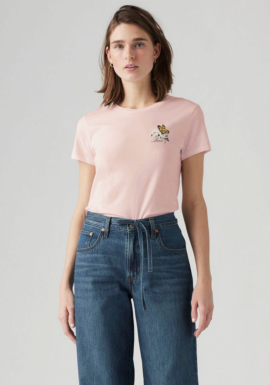 Levi's® T-Shirt THE PERFECT TEE mit Batwing-Logoprint günstig online kaufen