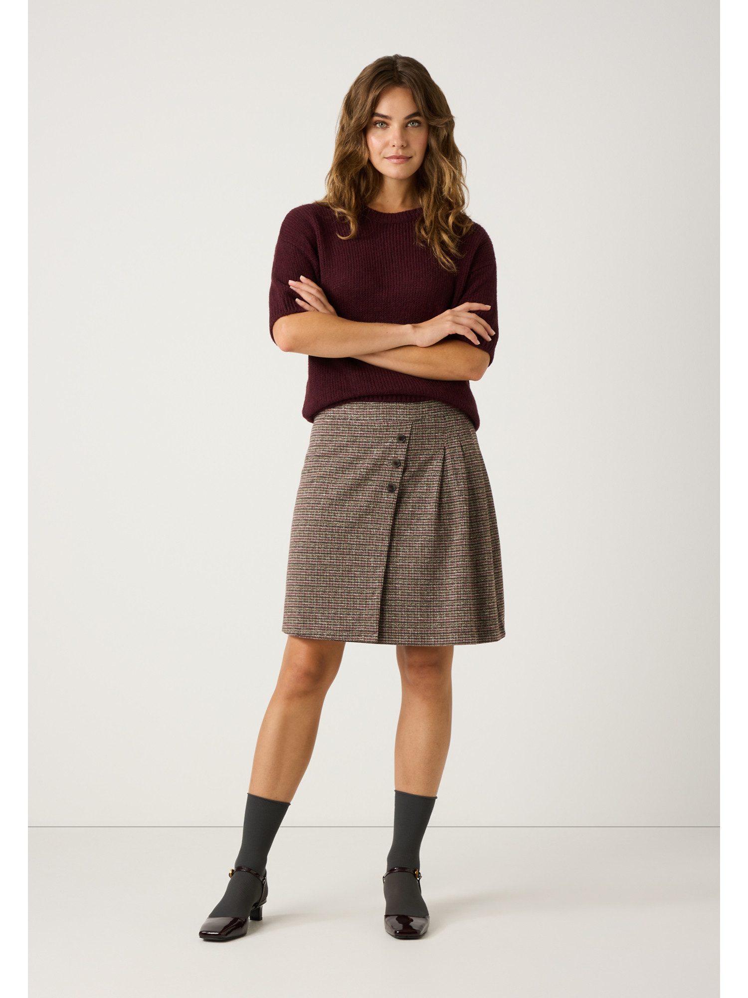 MORE&MORE Rundhalspullover oversized, leichter Strick günstig online kaufen