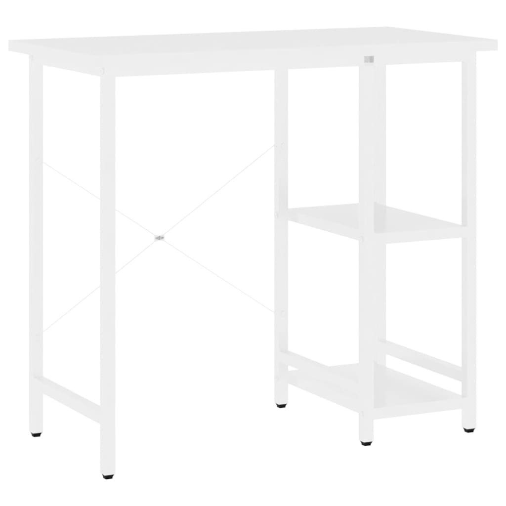 furnicato Schreibtisch Computertisch Weiß 80x40x72 cm günstig online kaufen