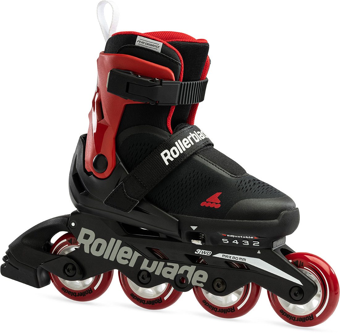 Inlineskates ROLLERBLADE MICROBLADE FREE Inline Skate black/red
