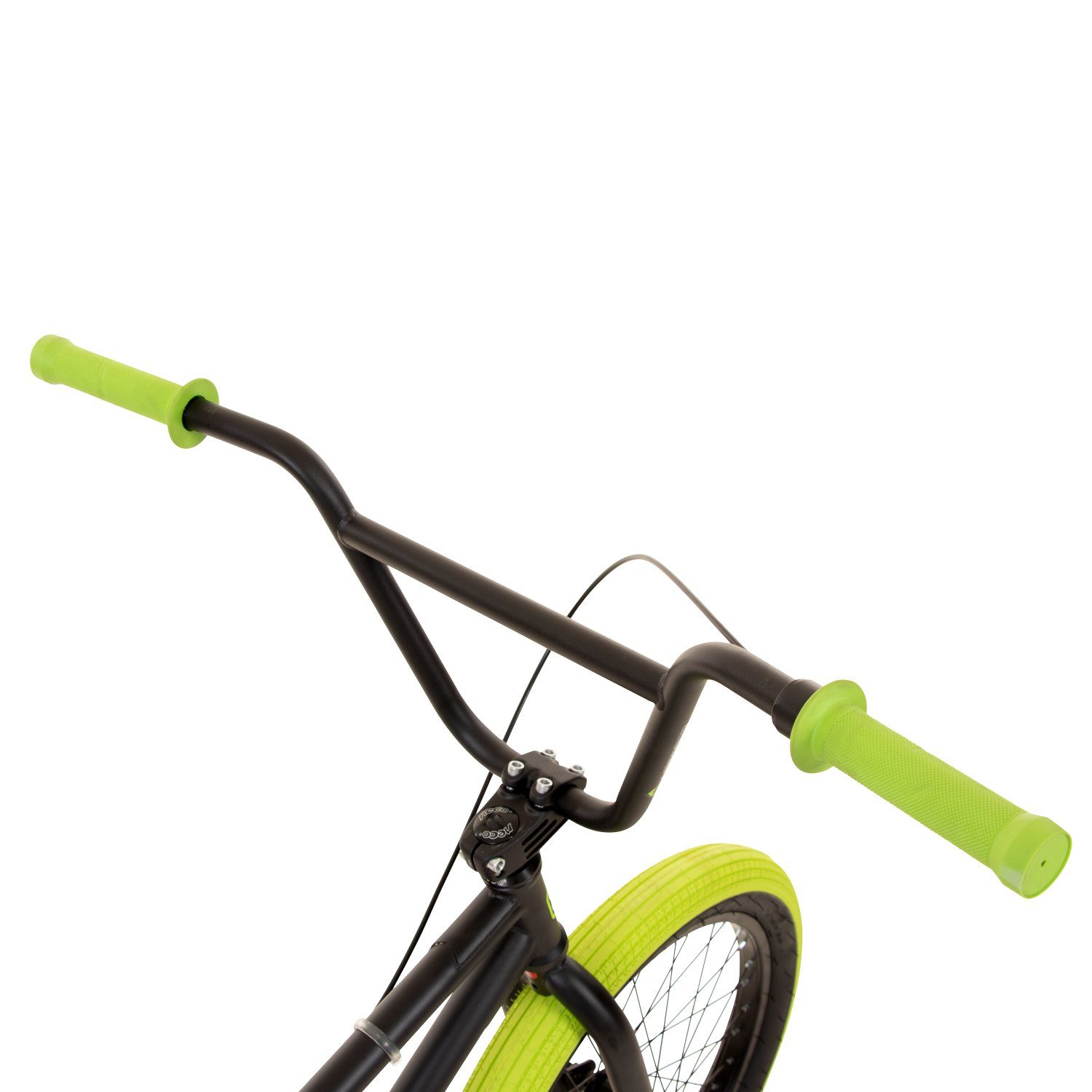 bullseye BMX-Rad ohne cm 175 mit Project Jugendliche 501, Pegs - schwarz/grün 1 Erwachsene Fahrrad 145 unisex Gang, Schaltung, BMX