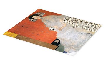 Posterlounge Wandfolie Gustav Klimt, Fritza Riedler, Wohnzimmer Malerei
