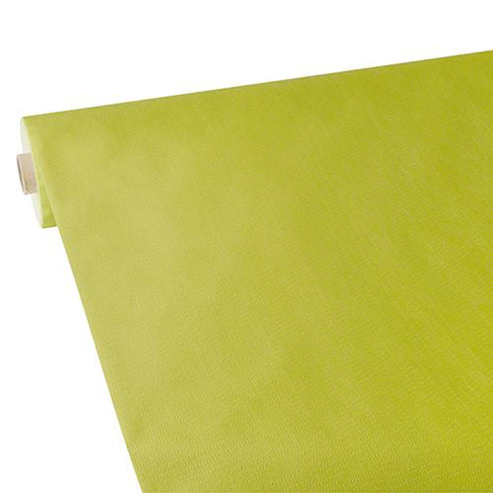 Starpak Tischdecke 2 Stück Vlies Tischdecke, limonengrün soft selection plus 25 x 1,18