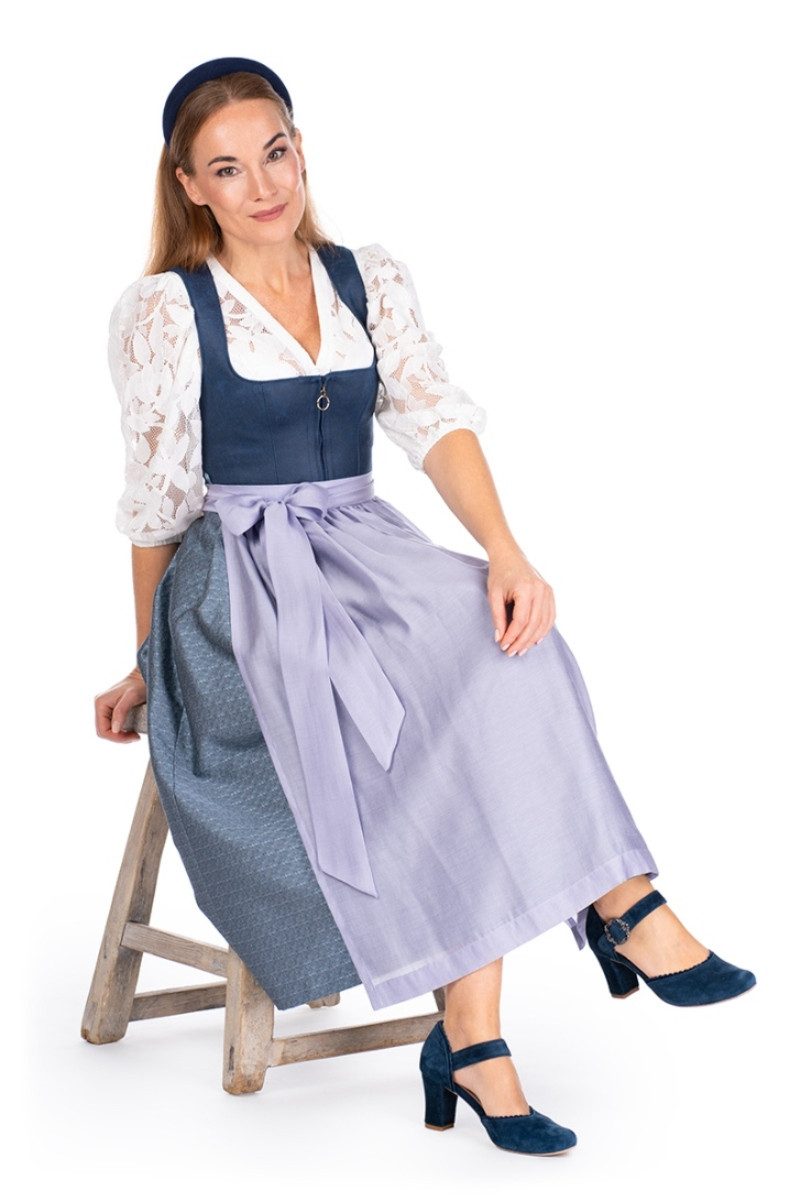 Dirndlbluse Dirndlbluse - ECKERSDORF - schwarz, offweiß