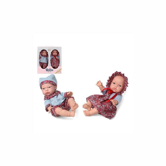 Bigbuy Babypuppe Puppe Babypuppe Spielpuppe Baby-Puppe Kinderspielzeug Twins