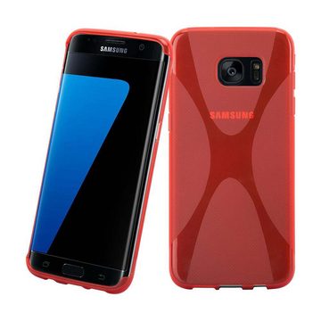 Cadorabo Handyhülle Samsung Galaxy S7 EDGE Samsung Galaxy S7 EDGE, Flexible TPU Silikon Handy Schutzhülle - Hülle - ultra slim