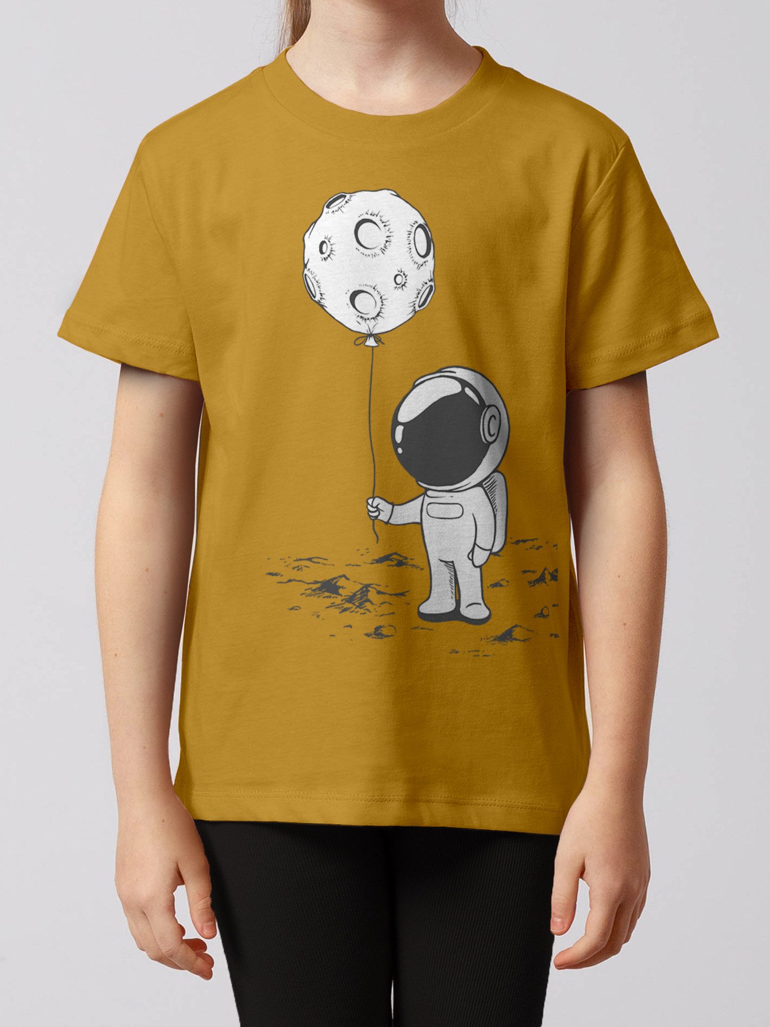 T-Shirt Kleiner Astronaut mit Luftballon