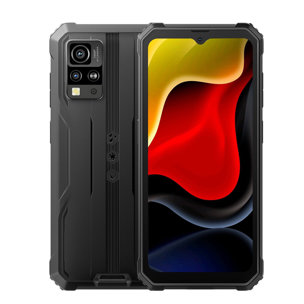 blackview BV4800SE 4GB+64GB Outdoor Smartphone Smartphone (64 GB Speicherplatz, 13 MP Kamera, OTG/GPS/IP69K/FM/5MP+13MP)