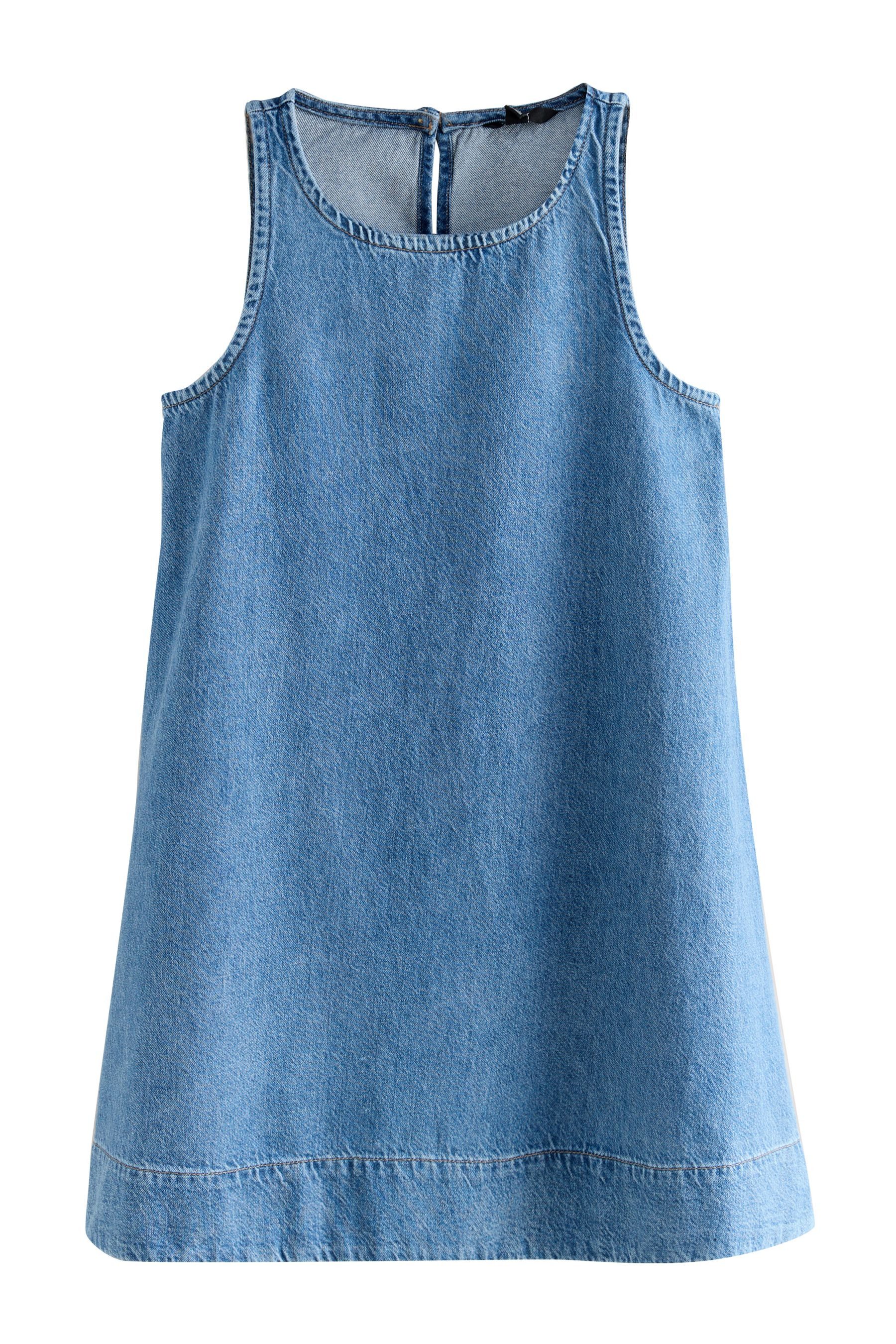 Next Jeanskleid Minikleid mit Ringerrücken aus günstig online kaufen
