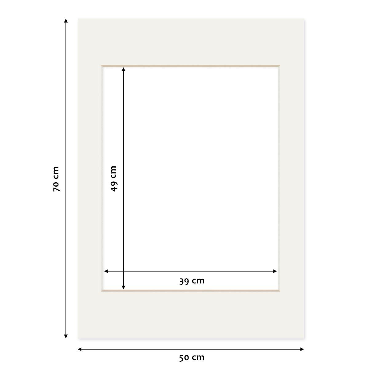 PHOTOLINI Bilderrahmen Passepartouts 5er Set - die Fotos und Bilder in den günstig online kaufen