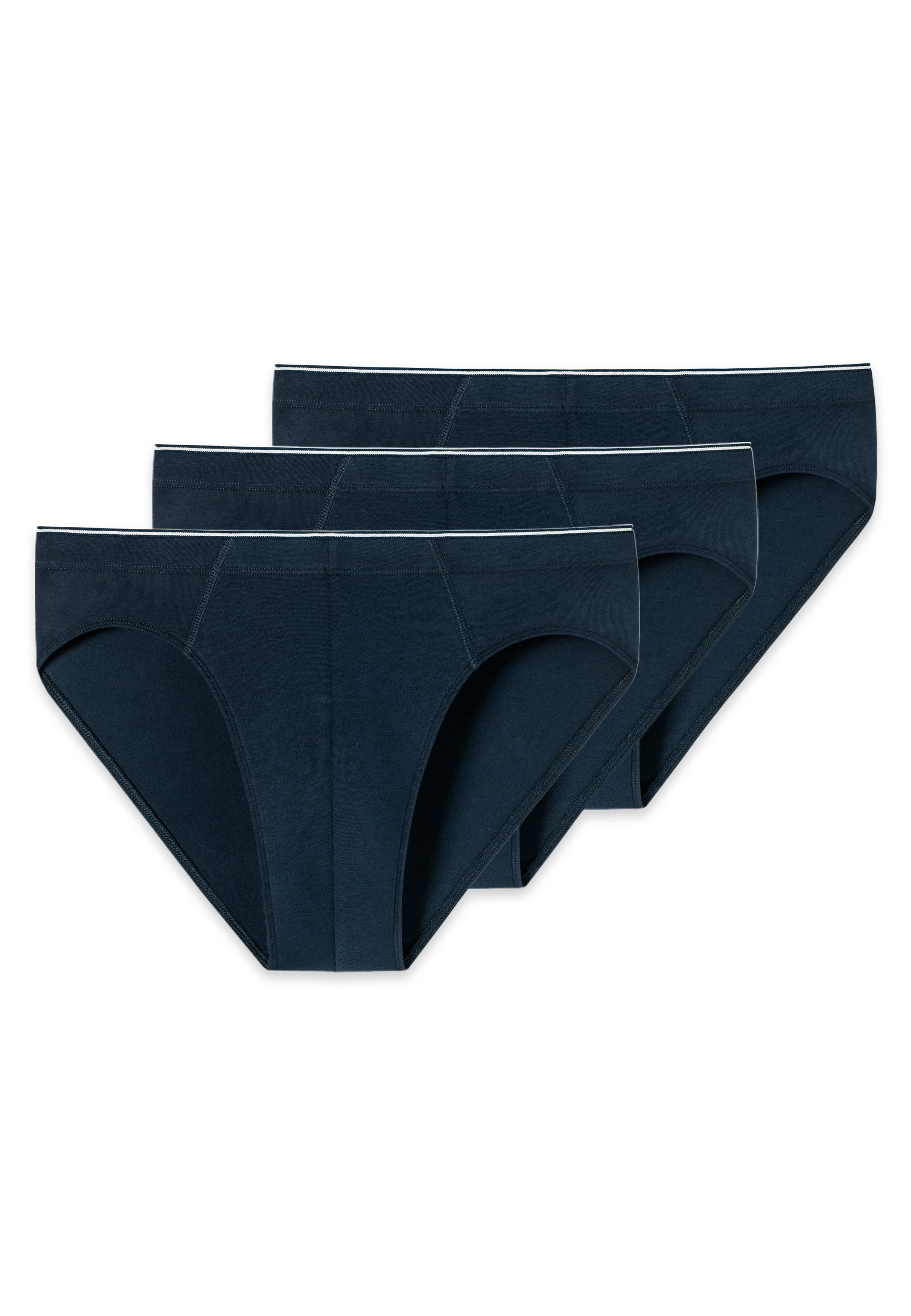 Schiesser Slip 3er Pack 95/5 Cotton (Spar-Set, 3-St) Mini Slip / Unterhose - Baumwolle - ohne Eingriff