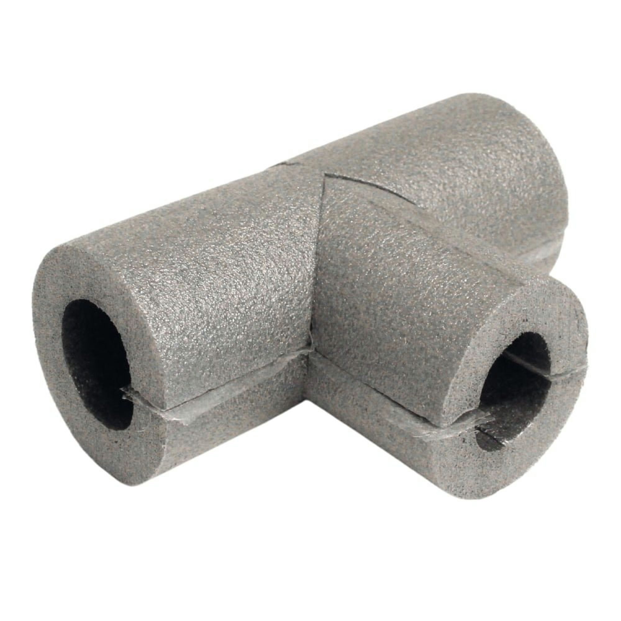 NMC Dämmplatte T-Stück, selbstklebend, 22 mm x 13 mm Dämmung, Polyethylen