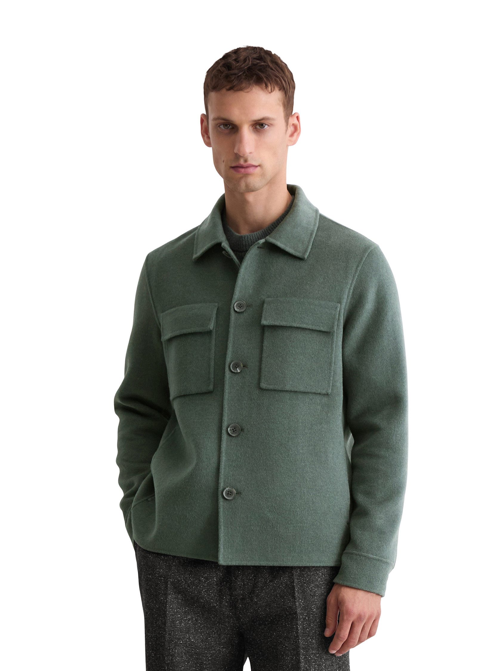 Marc O'Polo Outdoorjacke aus hochwertigem Schafwoll-Mix