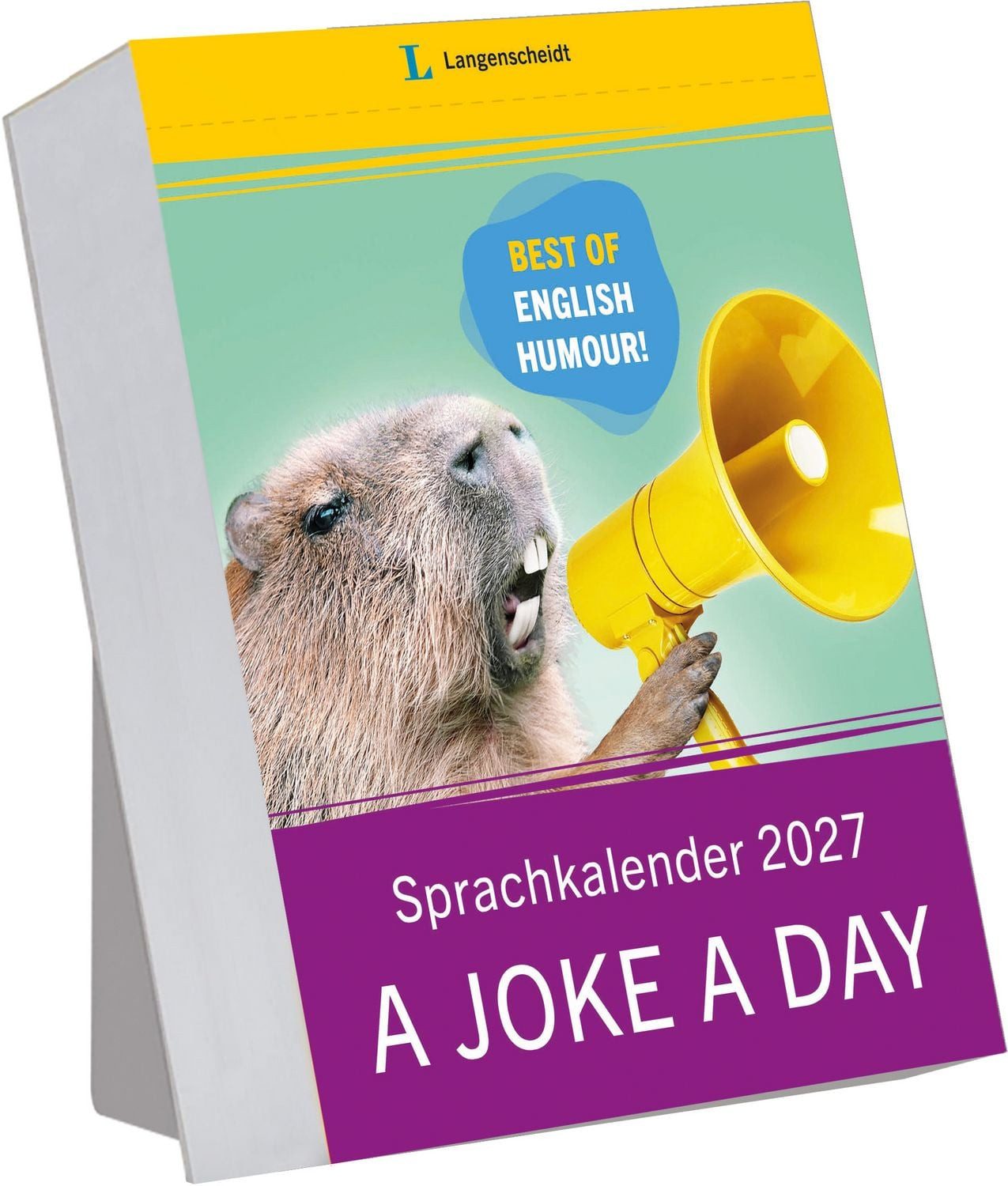 Langenscheidt Tischkalender Langenscheidt Sprachkalender A Joke a Day 2027