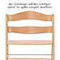 Hauck Hochstuhl »Hauck Alpha Plus Natur«, Mitwachsender Holz Treppenhochstuhl mit Schutzbügel, Sitzauflage und Gurt, Bild 9