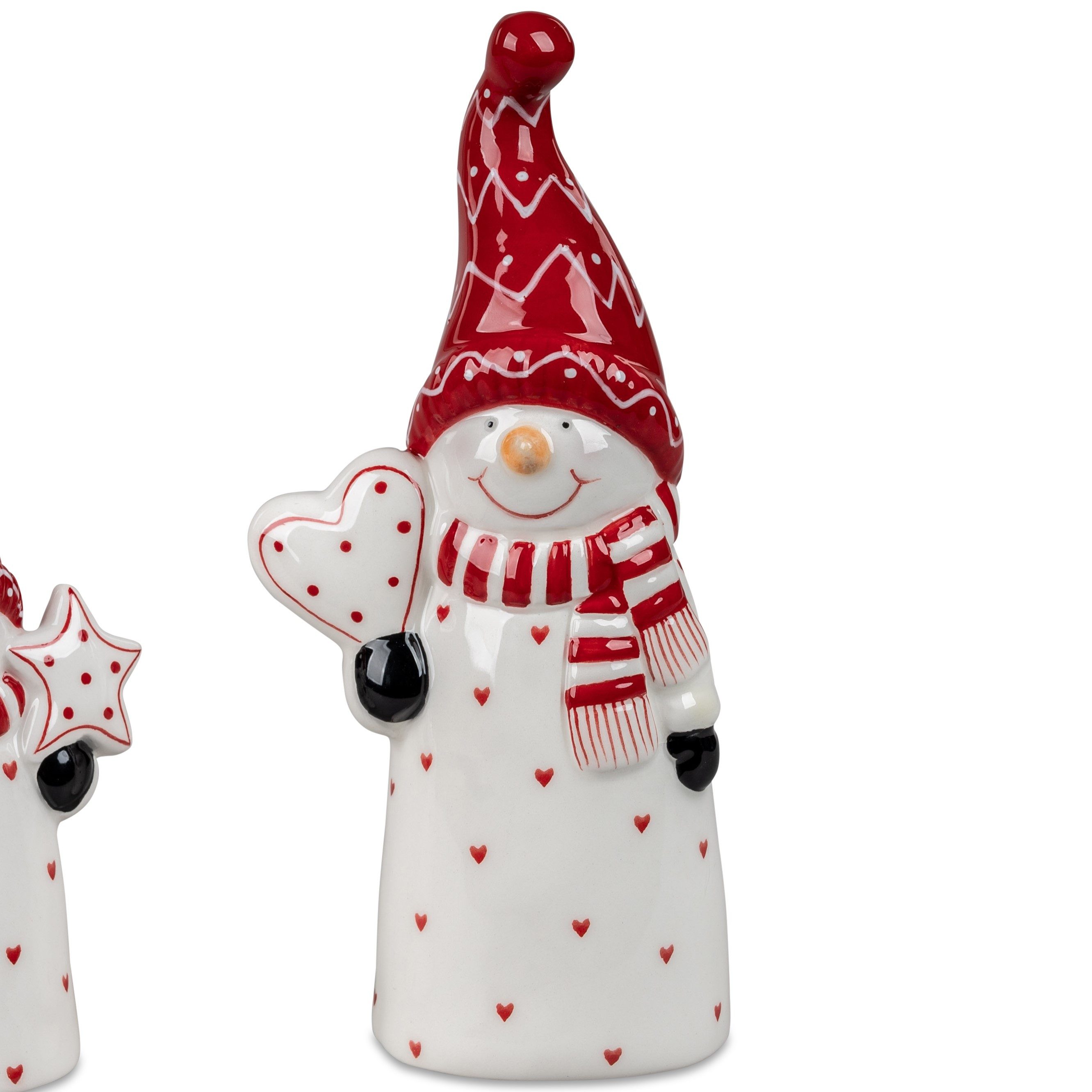 formano Dekofigur Winterzeit, Farbe: Mehrfarbig, Motiv: Schneemann