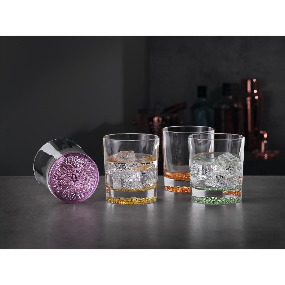 SPIEGELAU Schnapsglas Whisky-Gläser-Set Lounge 2.0 Colors (4-teilig)