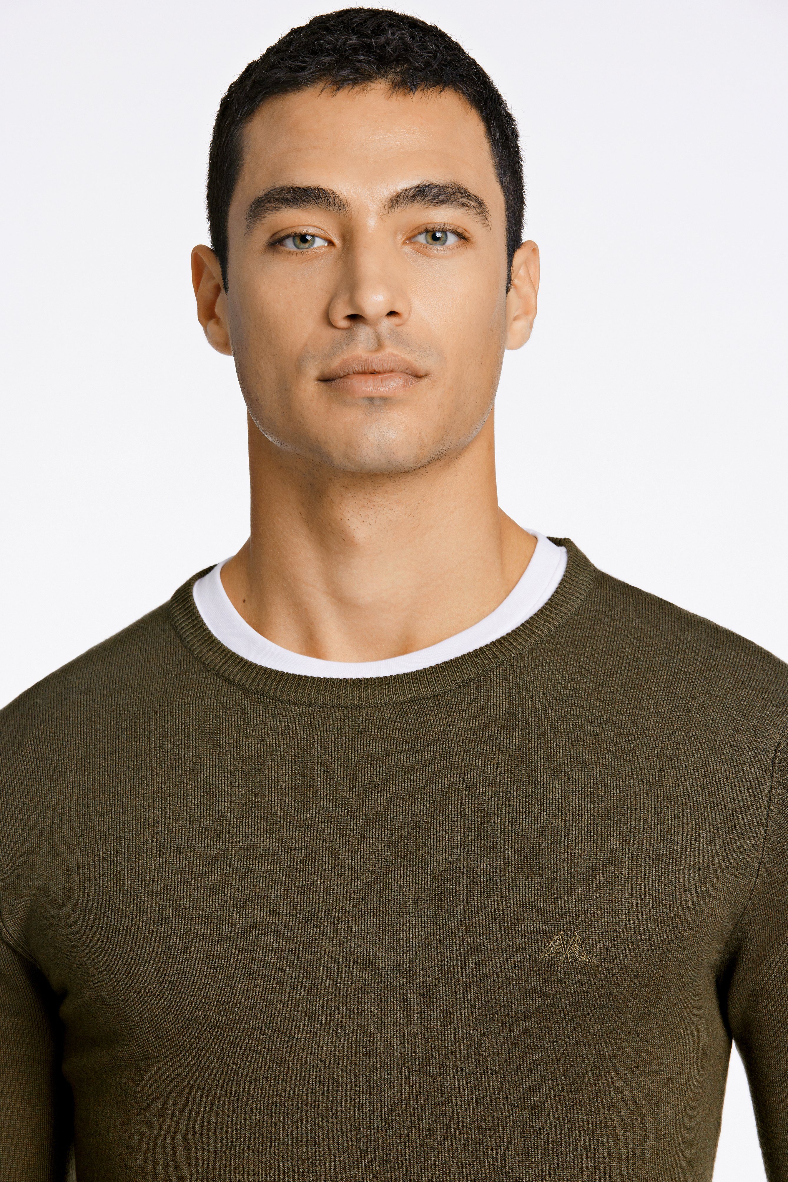 LINDBERGH Strickpullover mit Logo-Stickerei