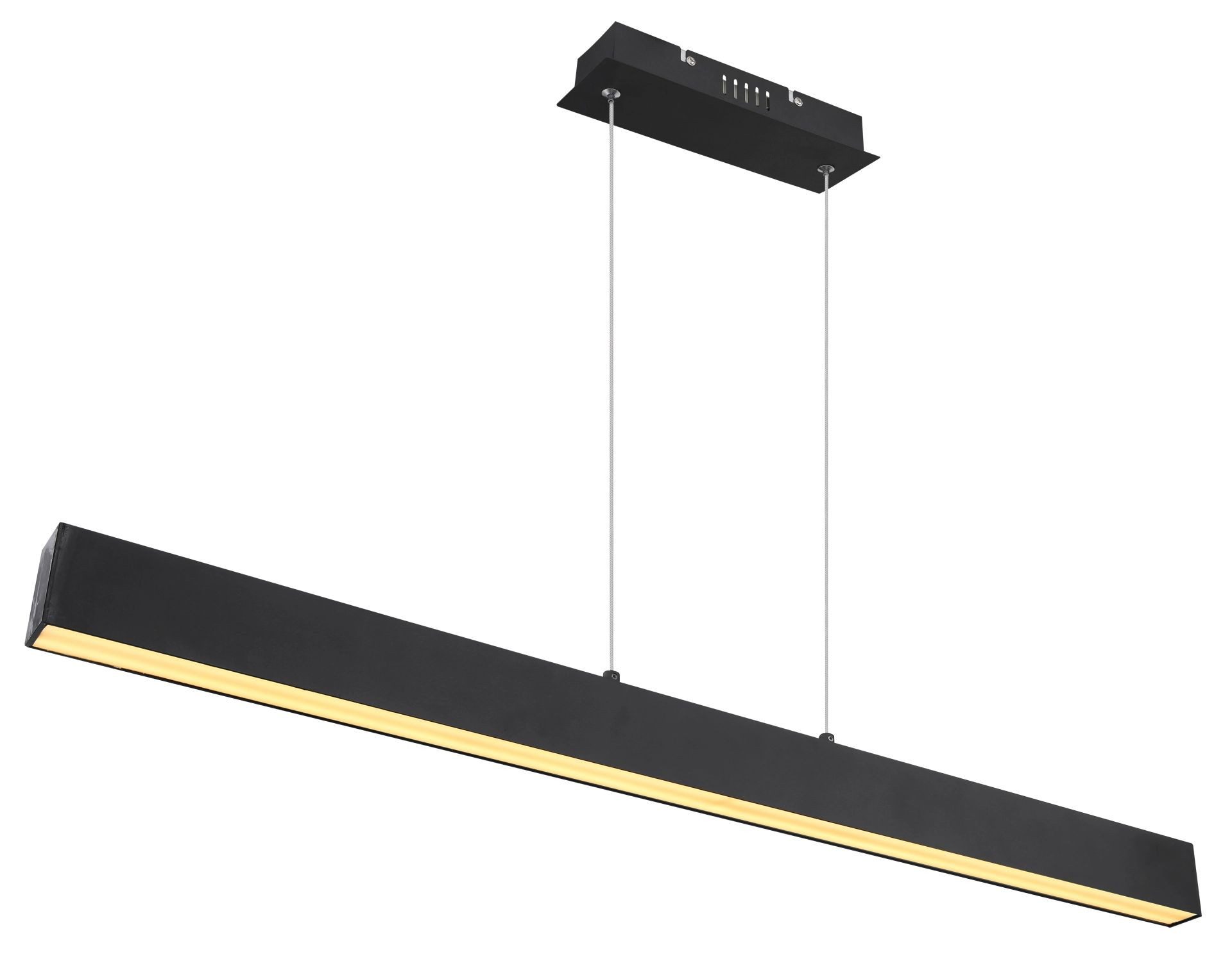 GLOBO LIGHTING LED-Hängeleuchte VERENA, Memoryfunktion, LED fest integriert, Warmweiß, Esstisch, Esszimmer, Besprechungstisch, 3 Stufen dimmbar, Memory