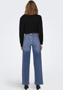 ONLY High-waist-Jeans ONLMADISON BLUSH HW WIDE DNM CRO372 NOOS