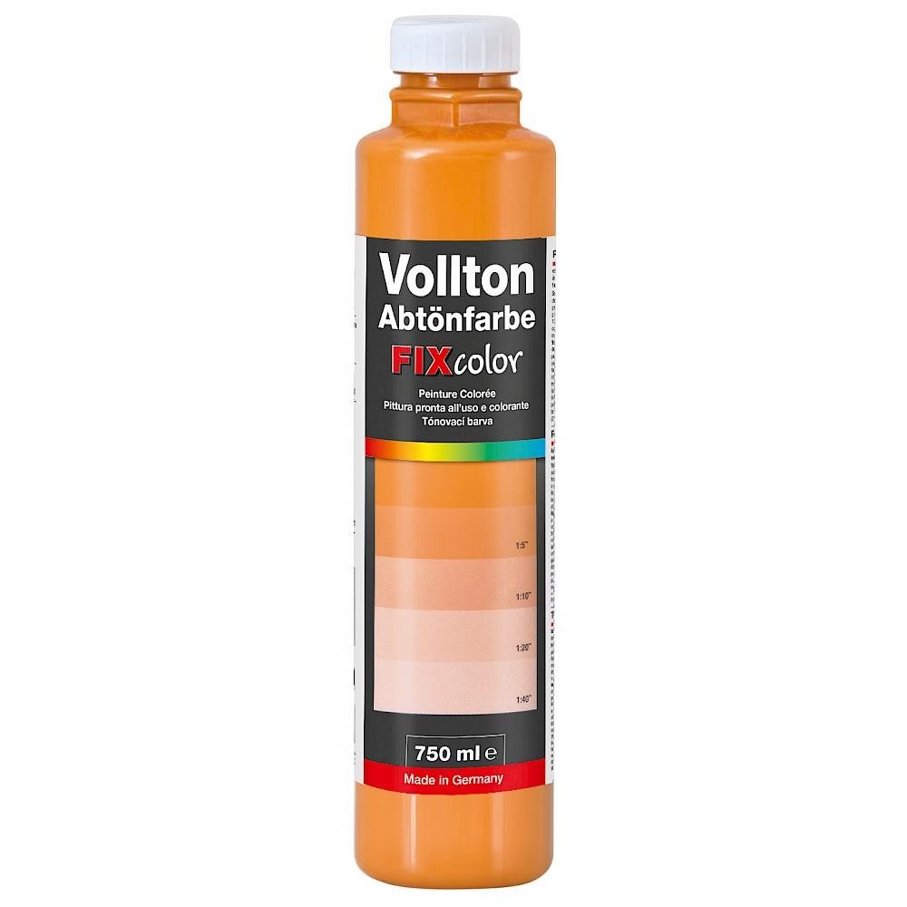 PUFAS Vollton- und Abtönfarbe FIXcolor Abtönfarbe, Terrakotta 750 ml