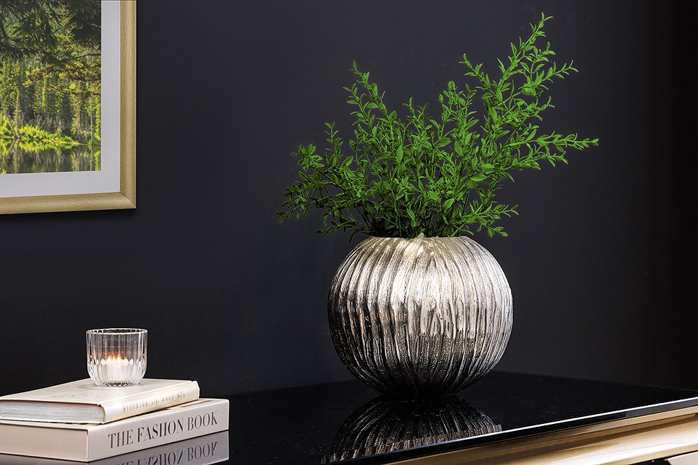 riess-ambiente Dekovase ELEGANCE 25cm silber · günstig online kaufen