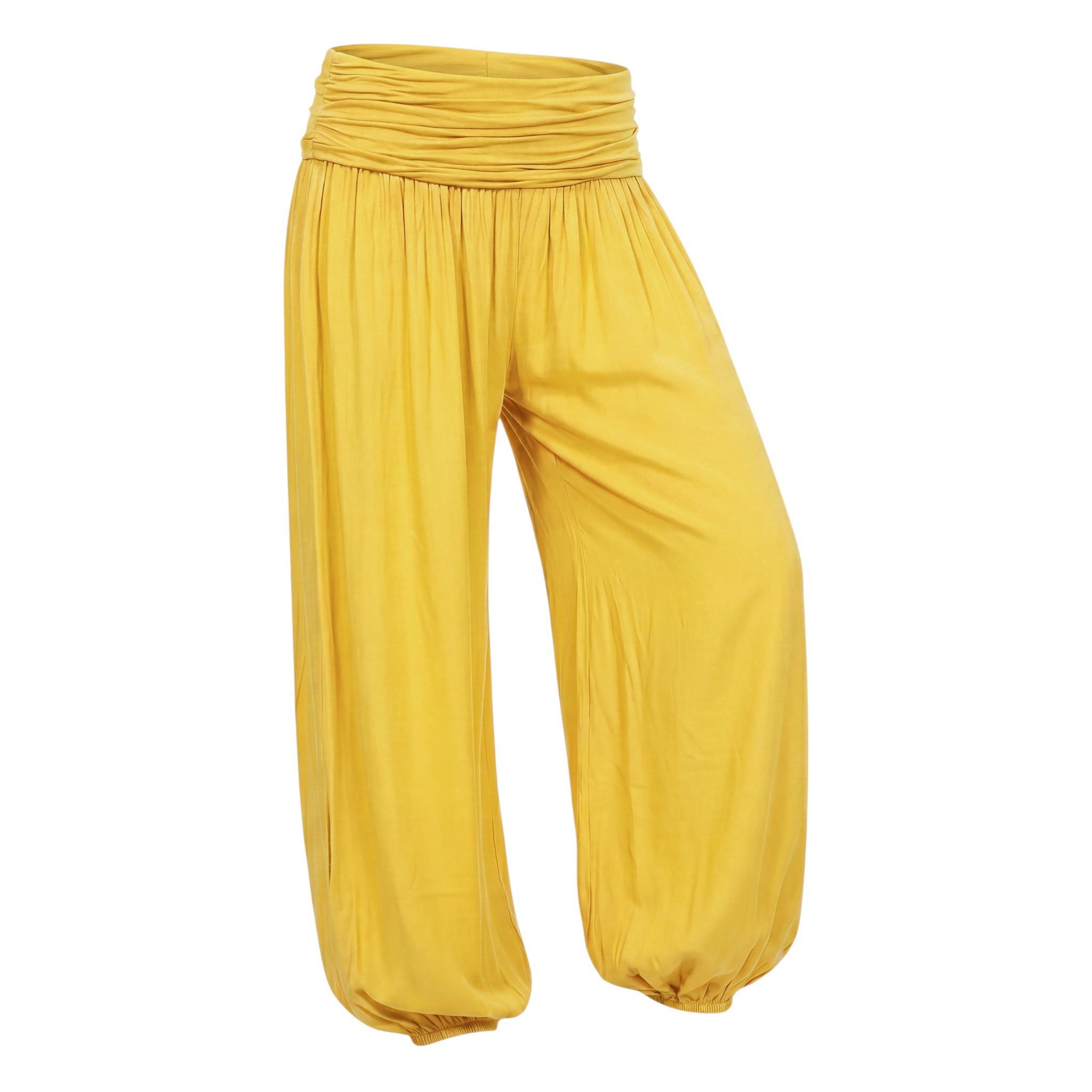 OriginalYou Haremshose Pluderhose sommerlich leichte Yogahose luftige Sommerhose luftig & leicht, viele unifarben, hautfreundlicher Tuchstoff