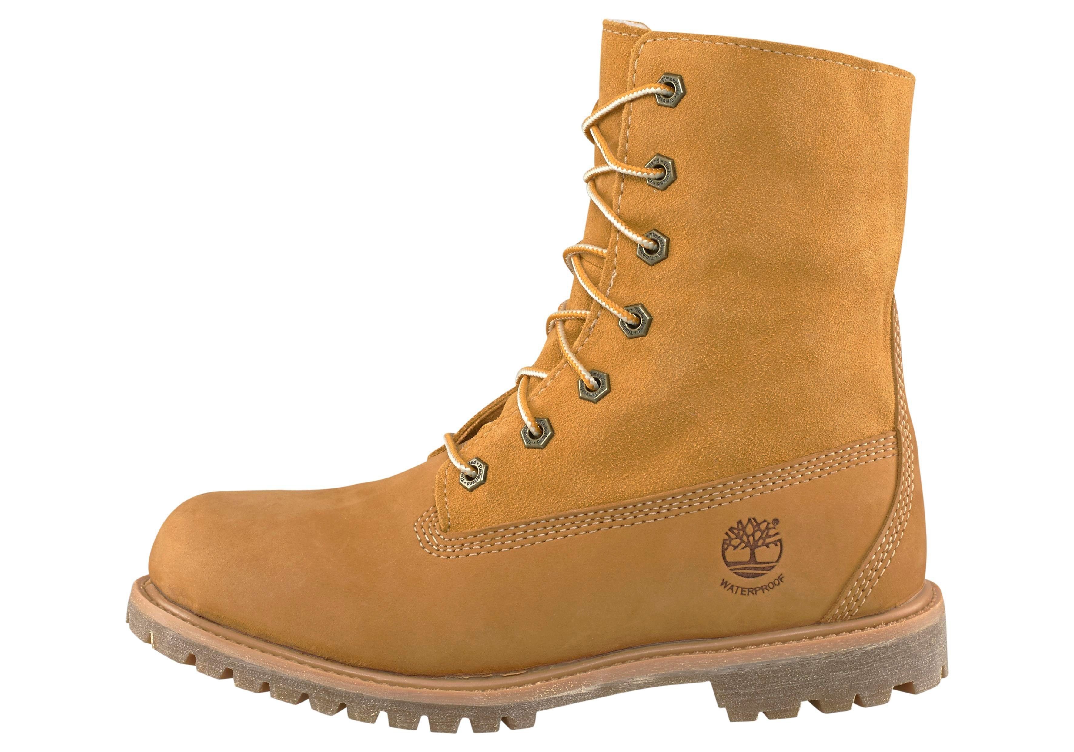 Timberland Timberland Authentics Teddy Fleece Wheat Schnürboots Wasserdicht