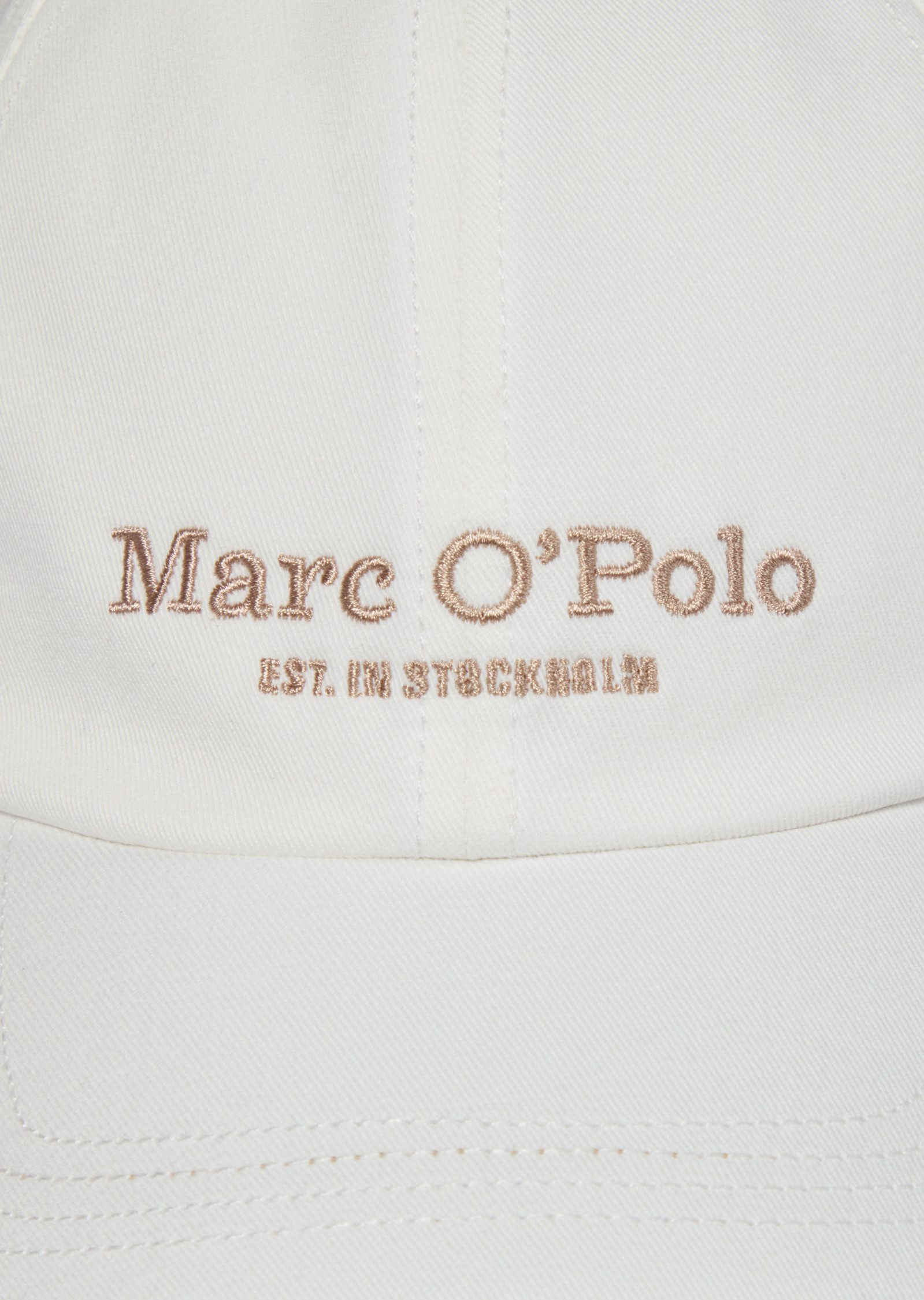 Marc O'Polo Baseball Cap aus hochwertigem Bio-Baumwoll-Twill
