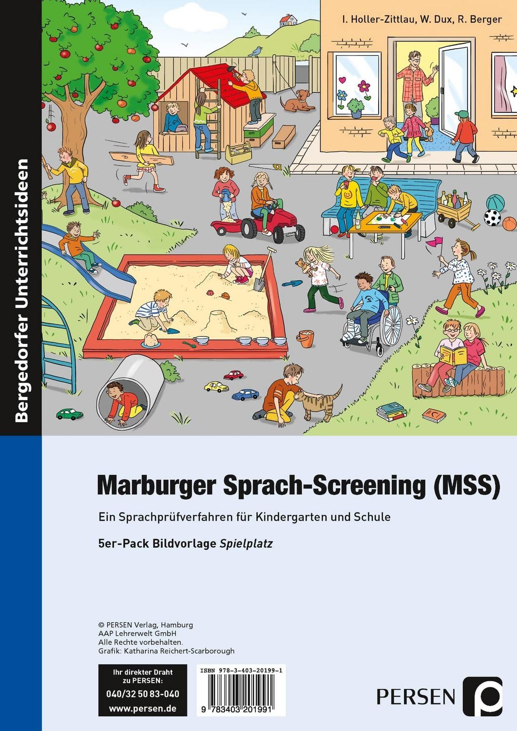 Marburger Sprach-Screening (MSS) - Bildvorlagen / I. Holler-Zittlau, W. Dux, R. Berger