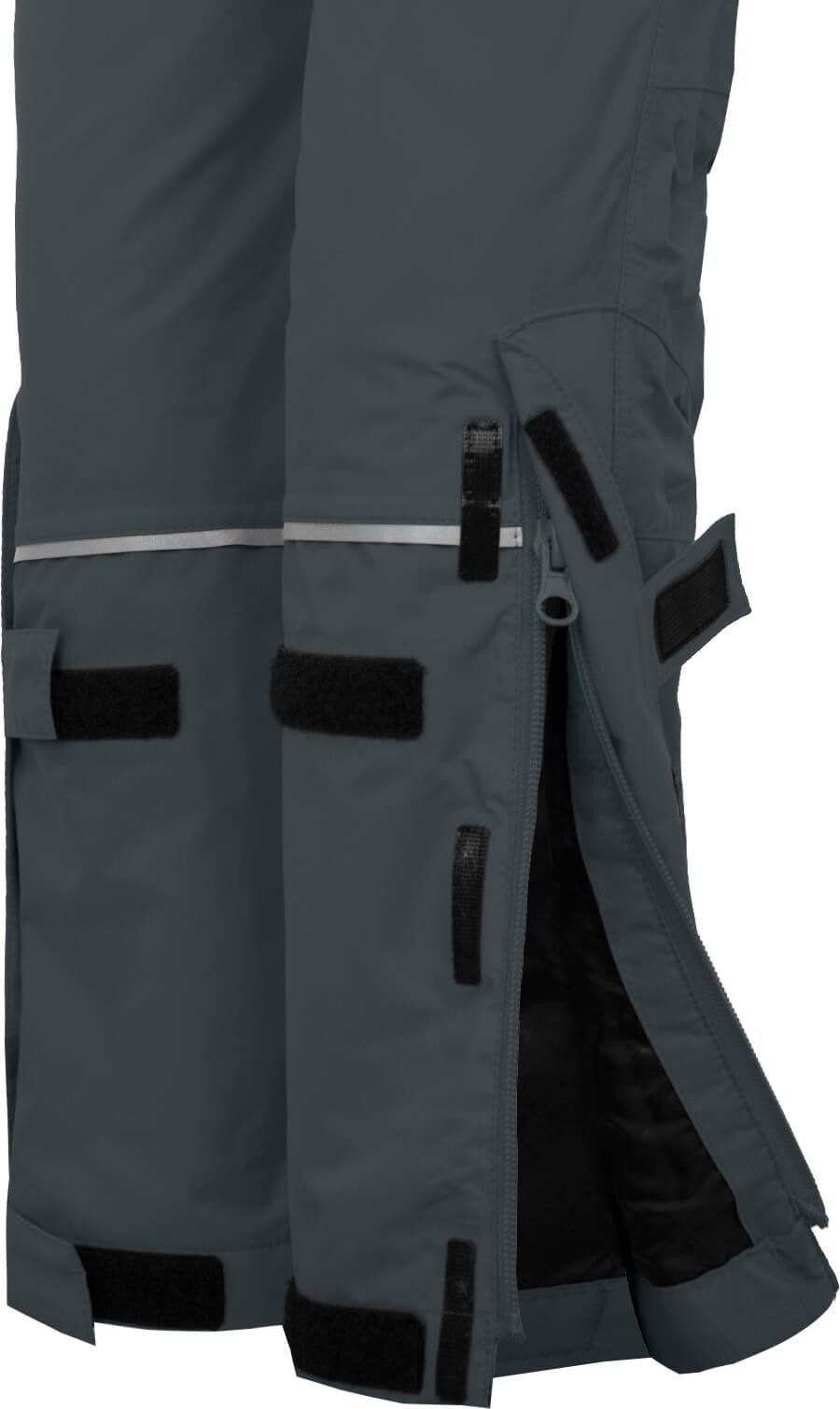 Bergson Regenhose MICK COMFORT Thermo Kinder Regenhose, leicht wattiert, 12000 mm Wassersäule, Normalgrößen
