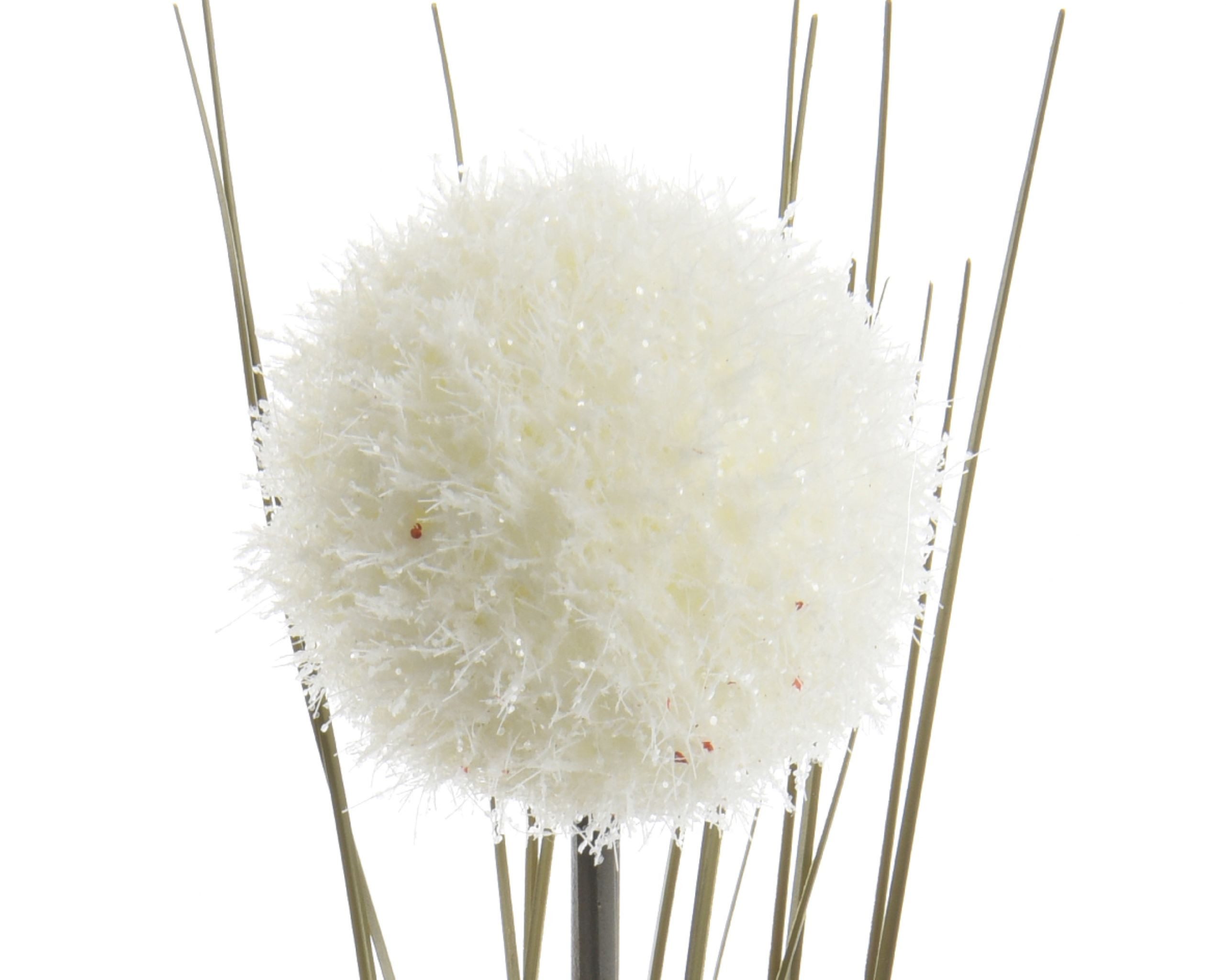 Kunstblume, Kaemingk, Künstliche Allium mit Stiel 7cm x 66cm Weiß günstig online kaufen