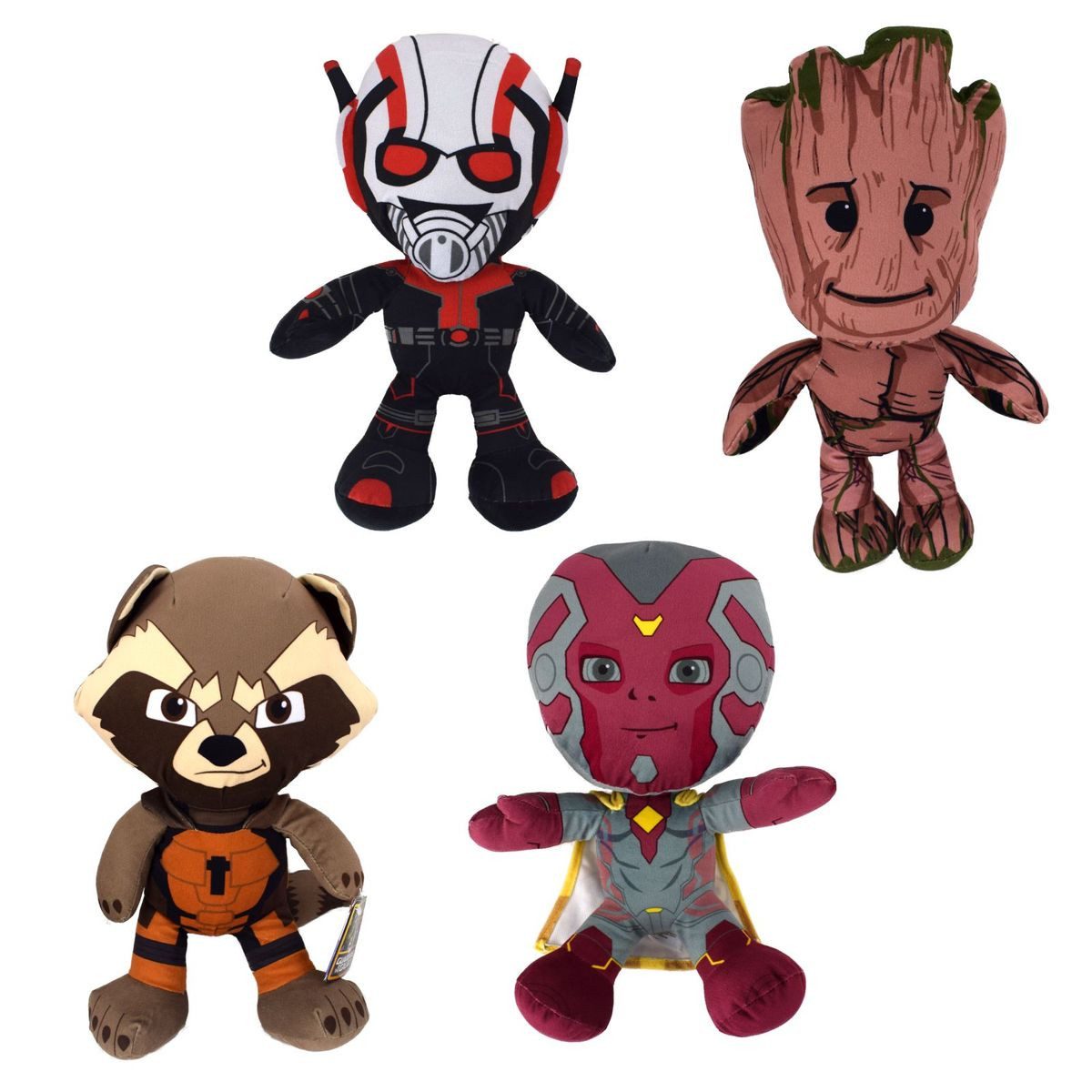 Marabellas Shop Kuscheltier Plüschfigur ca. 33 cm Groot, Rocket, uvm. Guardians of the Galaxy, authentisches Design